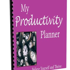 Productivity Planner is a time saver.